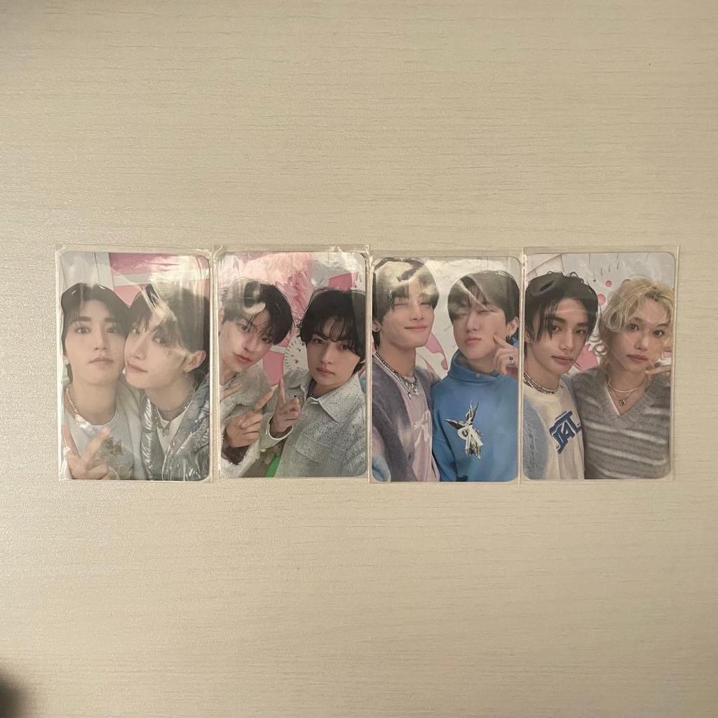 [USED] straykids 2/14 5clock home fan meeting STAYZONE trading card