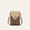 New ethnic style cork bark mobile phone bag shoulder messenger bag time running bag