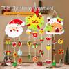 DIY Non-Woven Christmas Tree & Santa Ornaments Kit for Kids