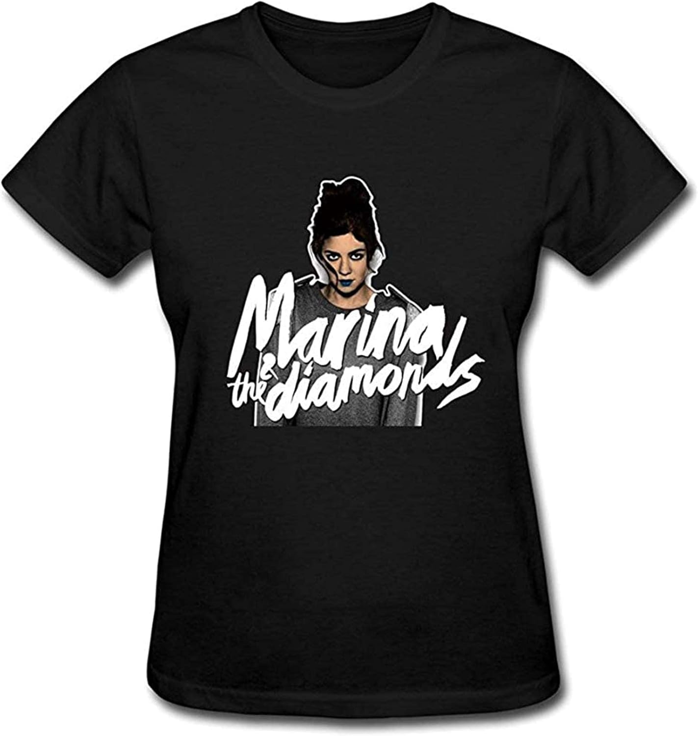 Marina The Diamonds Men T Shirt Top Tee Camiseta Short XS чёрный