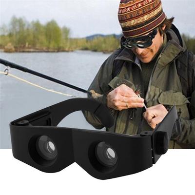 Óculos portáteis estilo telescópio lupa binóculo para pesca caminhadas concerto