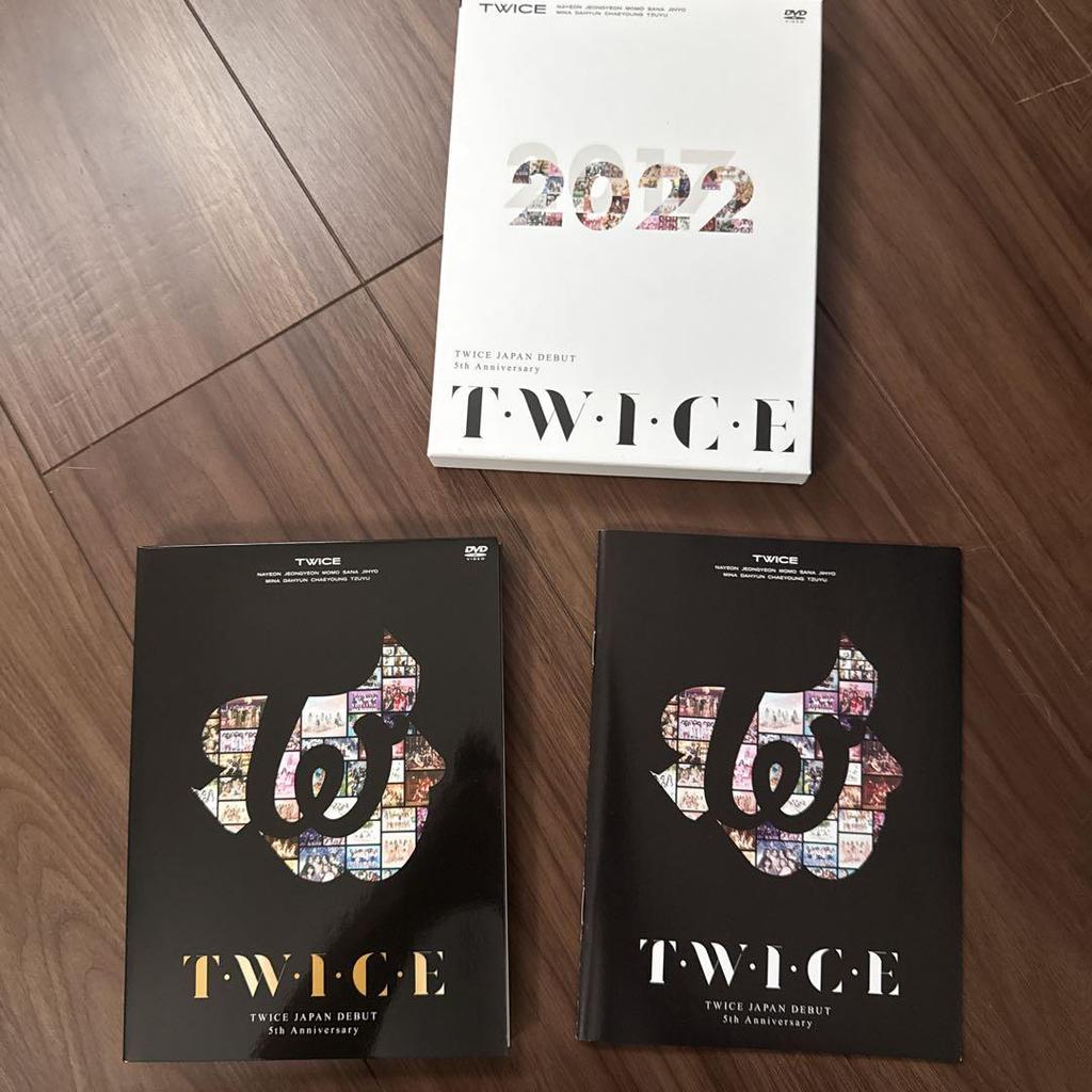 [USED] TWICE JAPAN DEBUT 5th Anniversary DVD