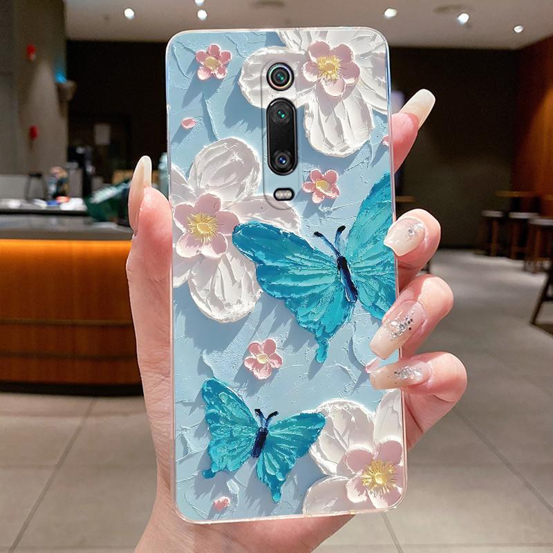 Phone Case For Xiaomi Mi9T Mi 9T Pro Funda Poco F2 Capa Redmi K20 Pro Coque Protective Cases Transparent Soft Silicone TPU Cover
