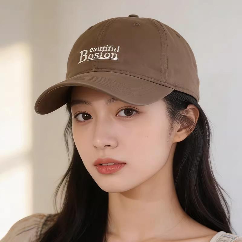 Fashion Hat Big Head Circumference Trendy Brand Letter Baseball Cap Korean Version Face Small Cap New Men's and Women's Sun Hats Versatile