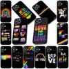 Silicone Cover for Xiaomi Redmi 15 9A 9C NFC 7A 9T Note 9 8 7 8T 15c A5 4G 5G Phone Case Love Is Love Rainbow LGBT Gay Lesbian