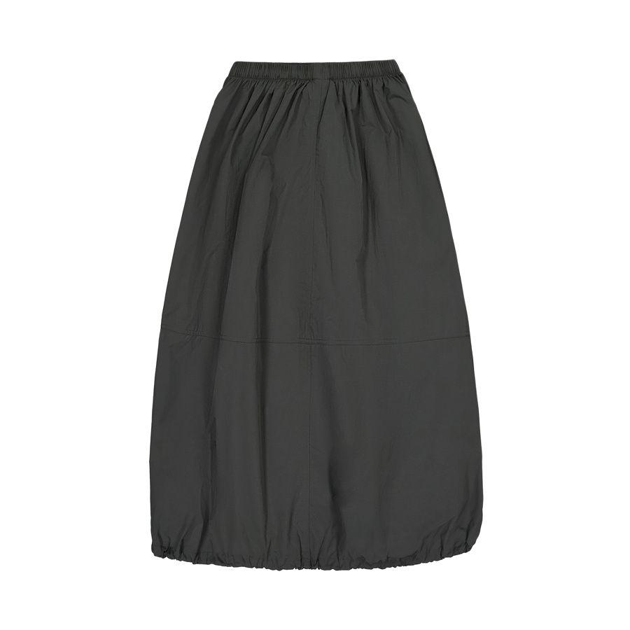 New Balance Women's Casual Long Skirt Black Asphalt AWK52355-ACK
