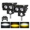 LED Offroad Lights LED Driving Pod Lights Super Flood Beam 2Pcs Led Pods Light Bar Waterproof for Motorcycles Durable