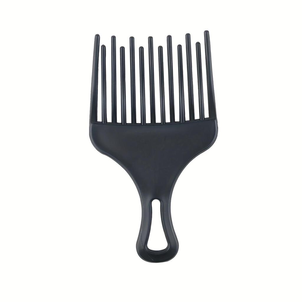 1pc Wide Tooth Comb Fork Hair Brush Plug-in Comb Plastic Gear Comb for Curly Hair Style Styling Tools