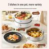 Midea 6L Multi-function Electric Hot Pot with Grill & Steamer CN plug (adapter included)