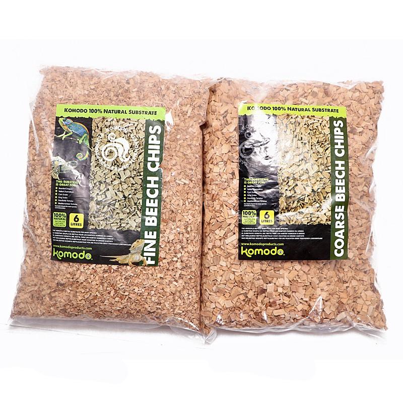 Komodo Coarse Beech Chips 6L Large Beech Chips Buy cheaply on Joom
