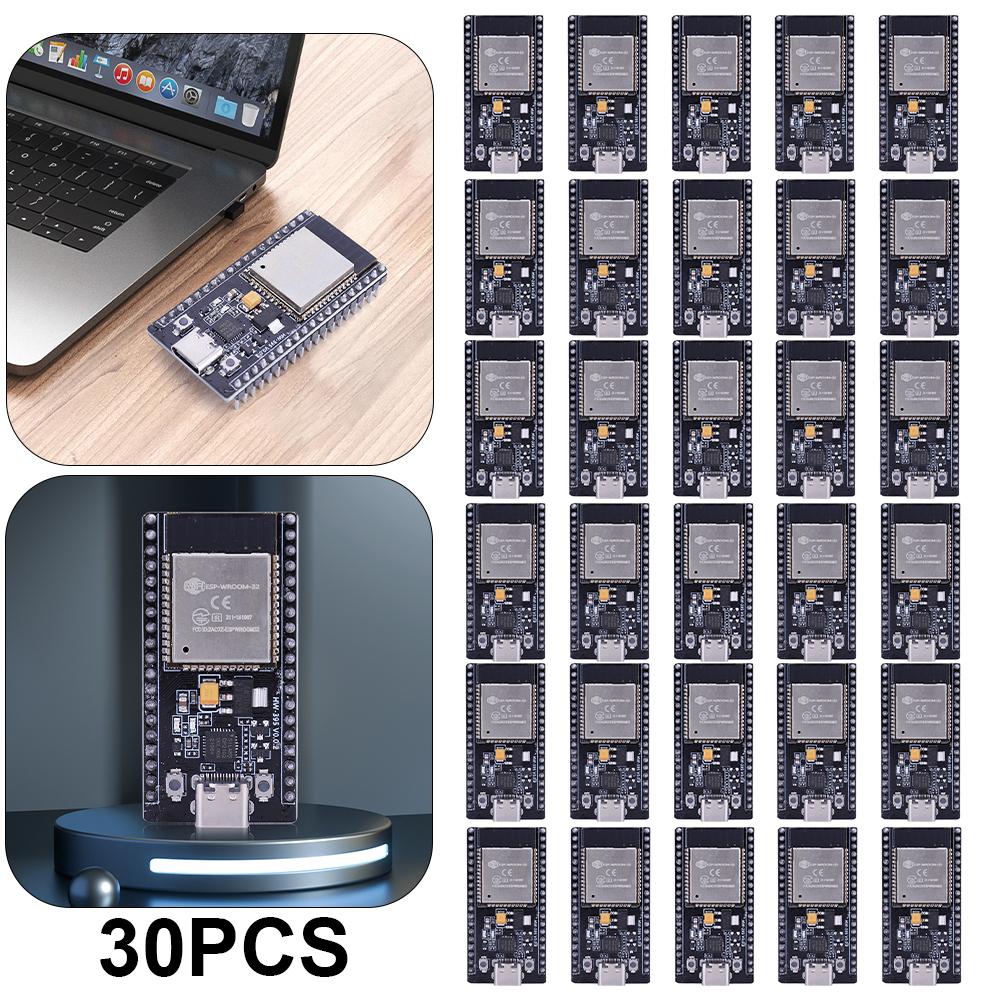 2-50pcs ESP32 WROOM-32 Development Board TYPE-C CP2102 WiFi+Bluetooth Ultra-Low Power Consumption Dual Core Wireless Module Tool