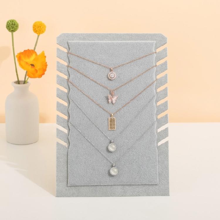 Sturdy Necklaces Jewelry Display Board Stylish Necklace Display Stand Rack Portable Jewelry Shelf For Home Or Store Use