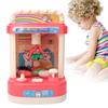 Mini Doll Grabber Game Machine Parent Child Interaction Toy with Light Music(Pink )