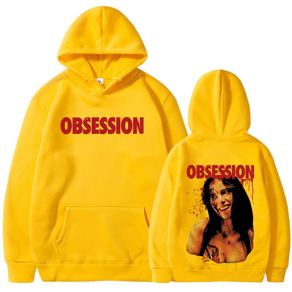Horror Movie 2026 Obsession Nikki Hoodies Unisex Clothing Fashion Gothic Long Sleeves Oversized Hooded Sweatshirts Streetwear