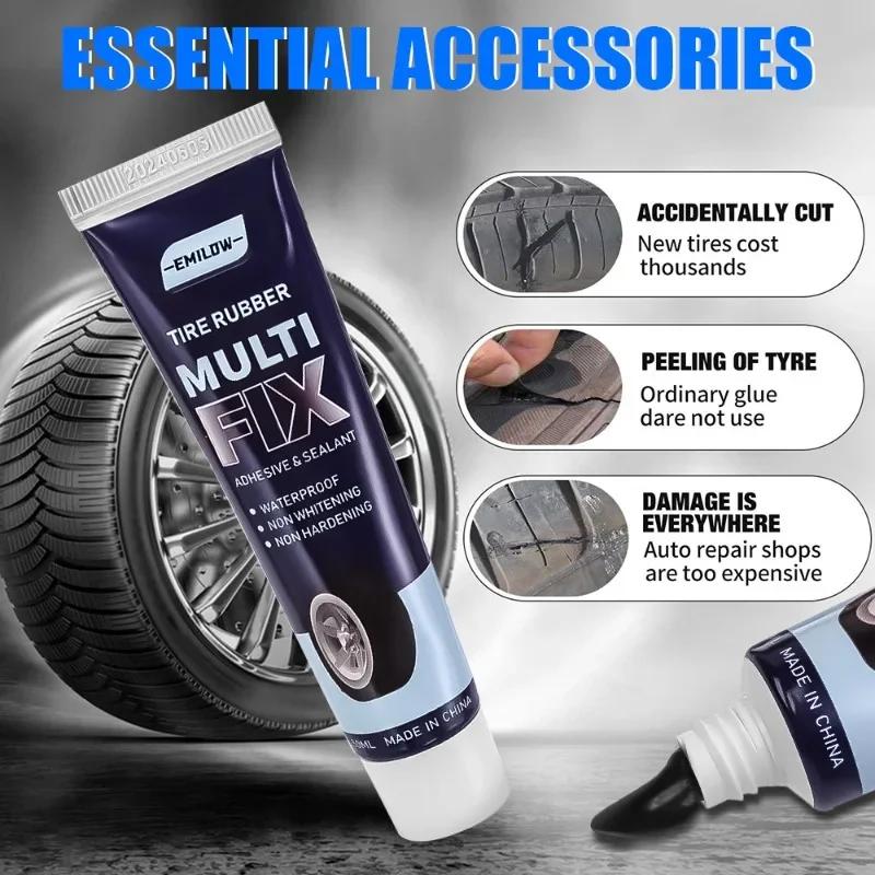 Araba Motosiklet Bisiklet Lastiği Lastik Tamir Sızdırmazlık Malzemesi Lastik Tamiri İçin Sıvı Kauçuk Tutkal Sıvı Güçlü Kauçuk Yapıştırıcı Tutkal Aracı