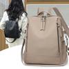 School Season Ladies Soft Surface Backpack Large Capacity Student School Bag Computer Backpack Fashion Crossbody Backpack