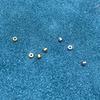Necklace Bracelet Wire End Stopper 18K Gold End Clip Beads Tube Au750 Fine Jewelry DIY Handmade Accessories Findings Crimp Beads