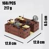 Small Particle Assembled Building Block Trench Fortress Bunker Military Series Battlefield Modular Scene Ornament