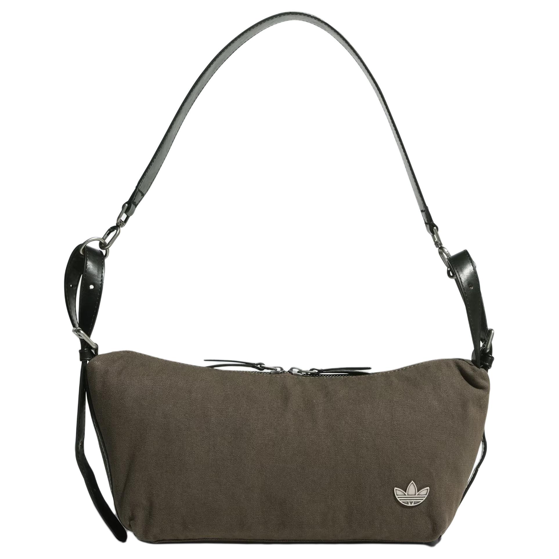 

Adidas Originals Zip Closure Shoulder Bag Women s Tan Adidas KT0864 дубильная кора