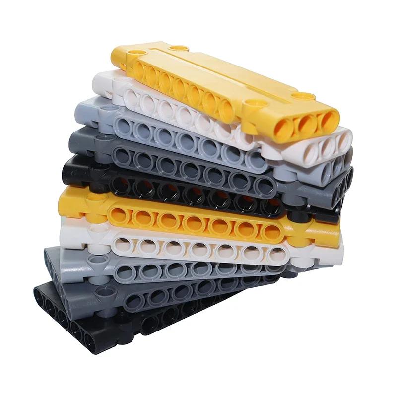 Construction Block Panel Assembles Particles Panel 1x5x11 1X3X11 Mechanical Car Technical Parts 64782 15458 Blocks Playthings Ideal For Kids