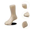 Kindersocken-Schaufensterpuppe Fuß-Display Knöchel Fotografie Vitrine Menschliches Fußmodell Weiß H 21CM