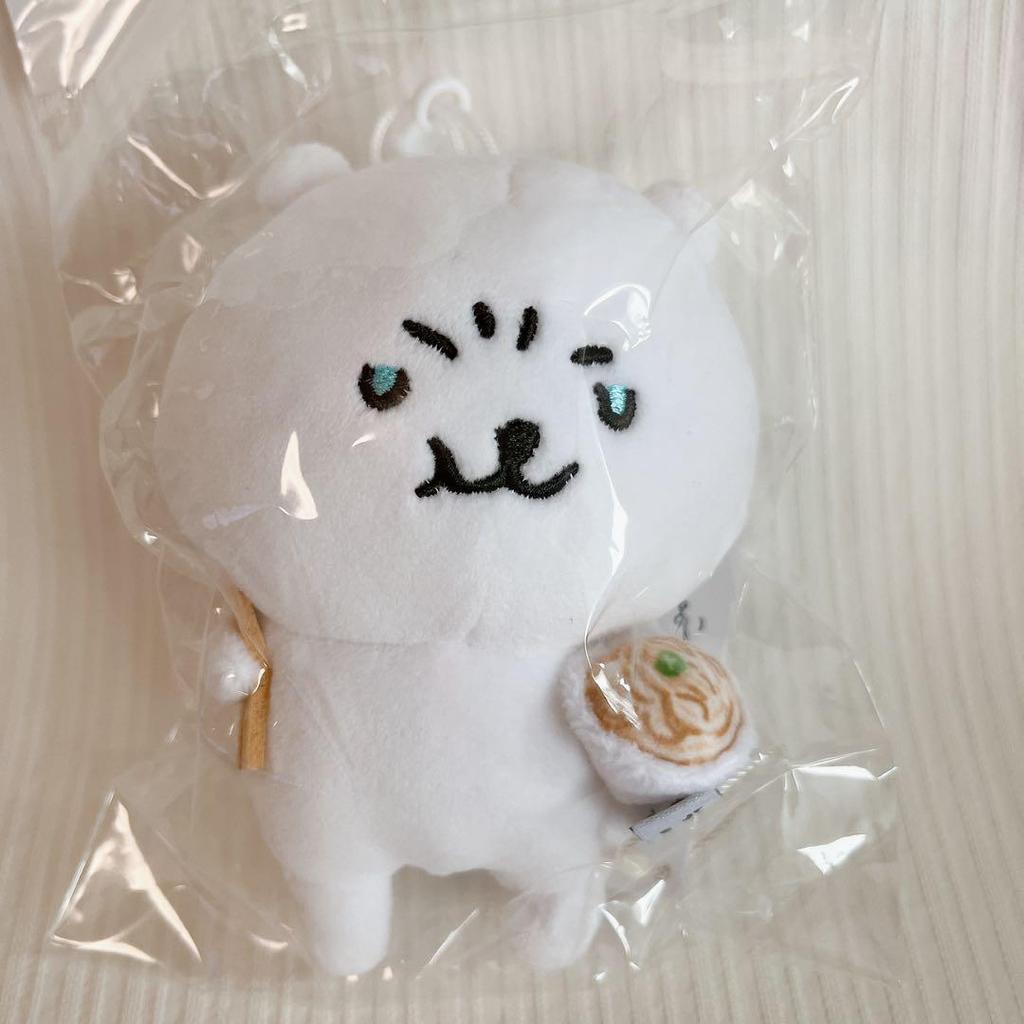 [USED] Korea Exclusive Nagano Jibun Tsukkomi Kuma Plush Keyring Keychain Set of 5