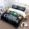 Merry Christmas Decor Lights Bedding Duvet Cover Set Duvet Cover Pillowcases  (1*Duvet Cover 2*Pillowcases, without duvet insert)