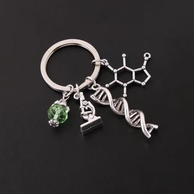Microscop Biochimic European-American și Breloc Pandantiv Charm Flacon