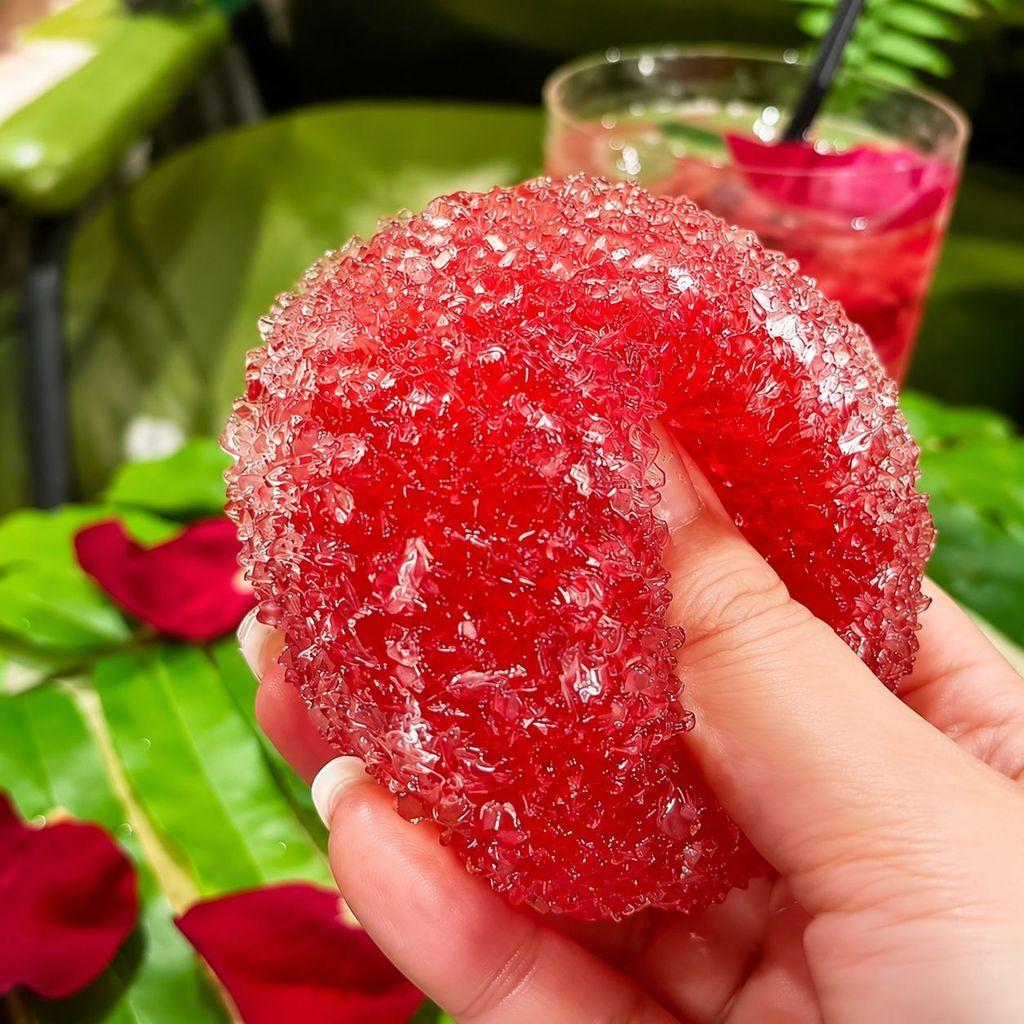 Handmade 6cm Ice Sand Stress Ball With Moldable Material For Kids And Adults