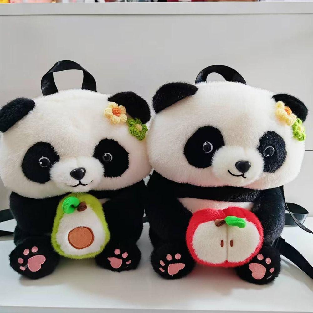 Large Capacity Shoulders Dual Use Knapsack PP Cotton Animal Doll Plush Schoolbag  Birthday Gift