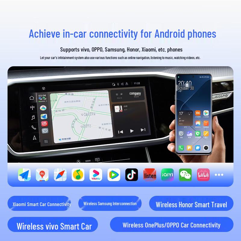 Wireless CarLife Android Auto Adapter Send Car Model + Phone Before Purchase