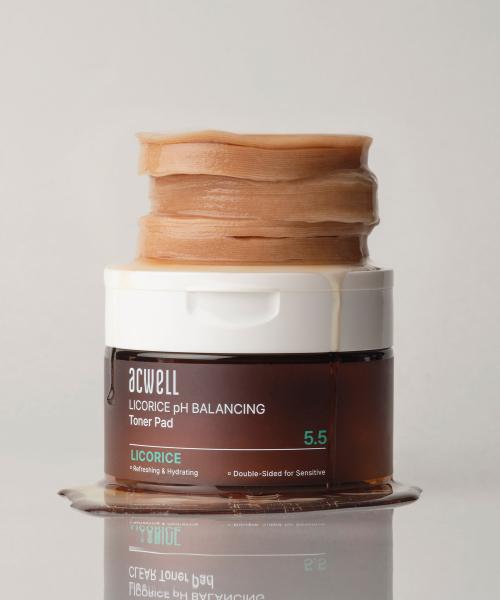 Acwell Licorice pH Balancing Toner Pad 70ea NONE