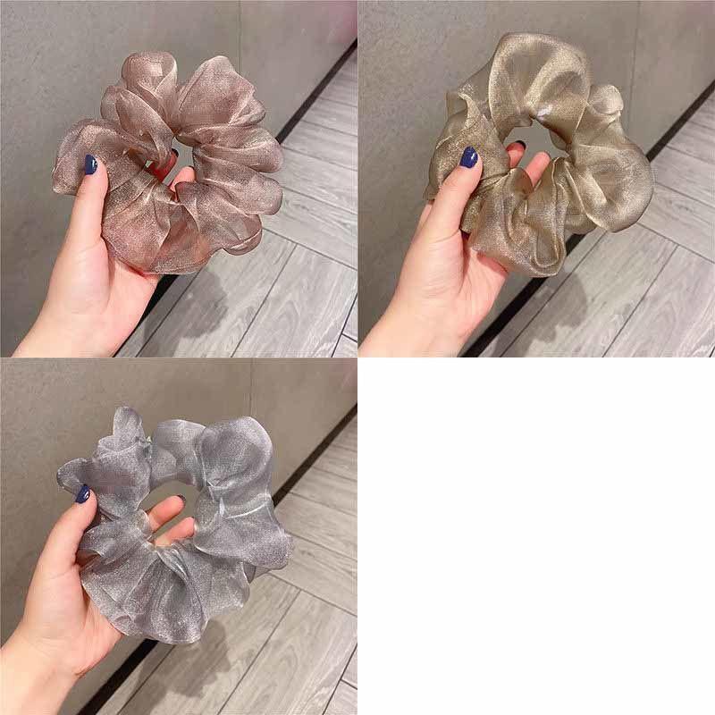 Mesh Tie Headpiece Hair Cord Collar-ring Girl Aurora Scrunchie