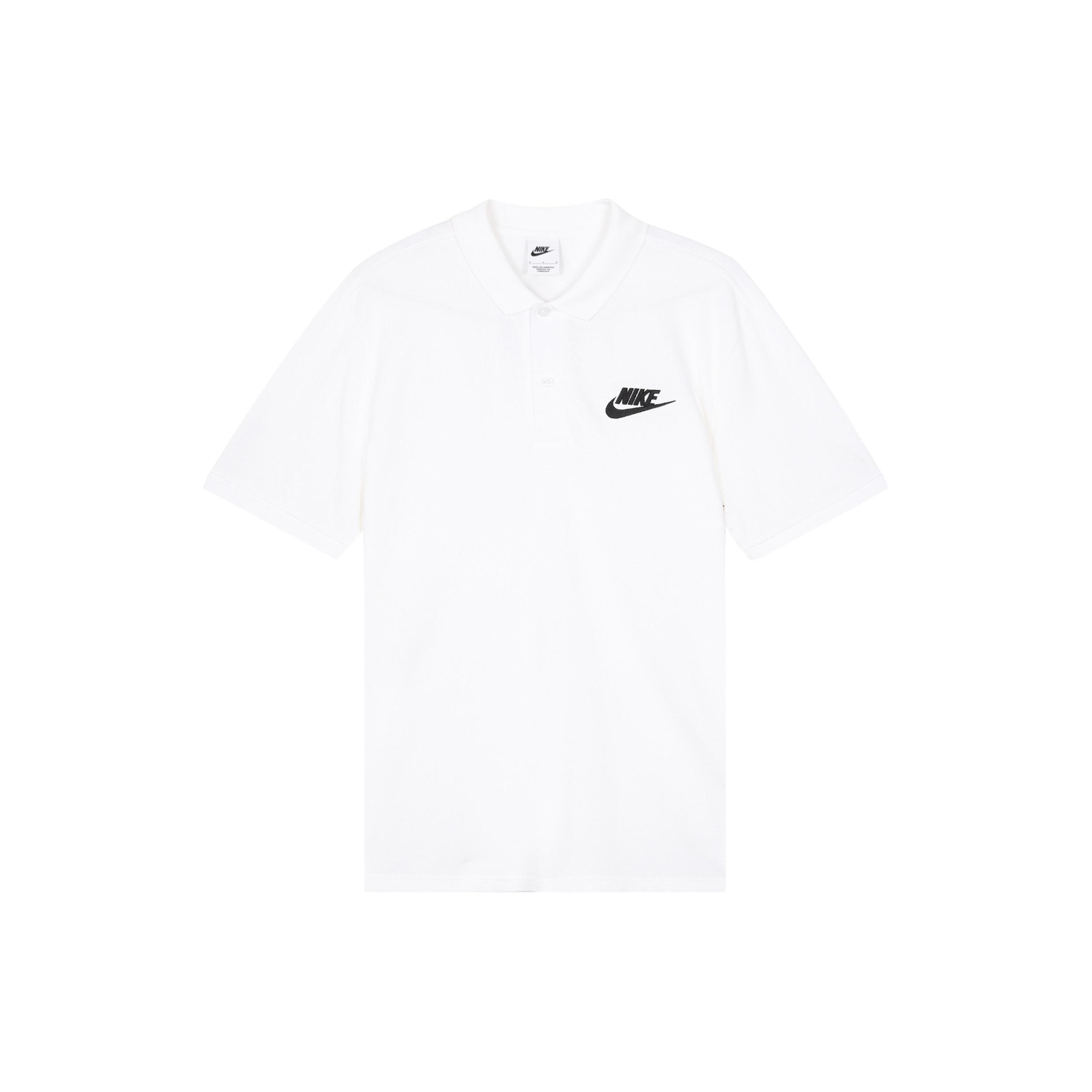 Nike Casual Sports Short Sleeve Polo Shirt White Men s 909747-100 XL