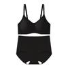 Anti-Gravity Seamless Wire-Free Support Bra with Fixed Cups & Letter Straps
