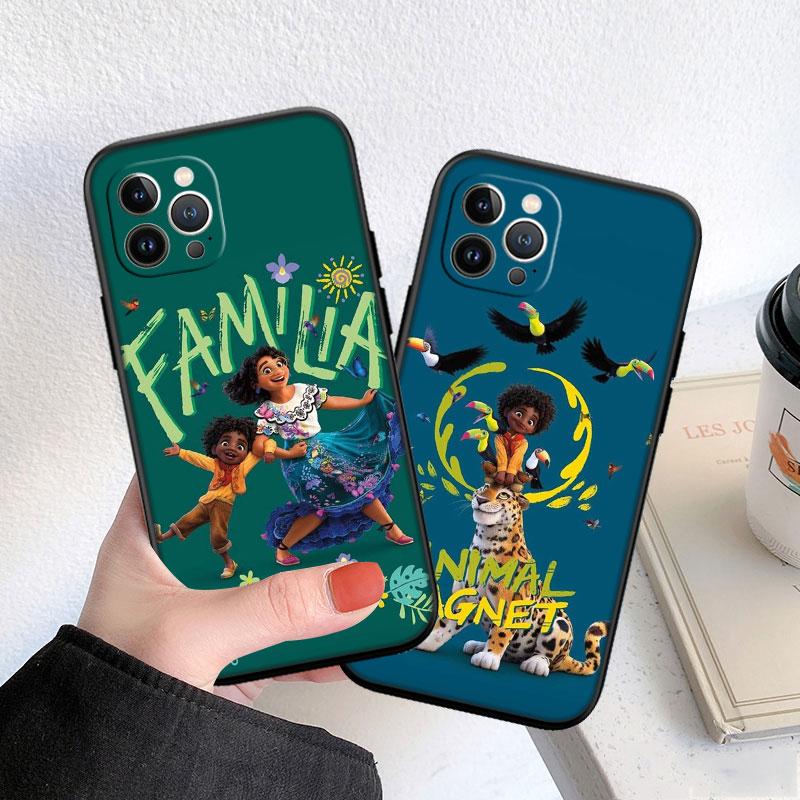 CJ49 Encanto Disney Soft Shell Phone Case for Samsung Galaxy S20 S21 S22 Ultra FE + Plus A21S A22 A24 A25 A26 A30 A30S A31