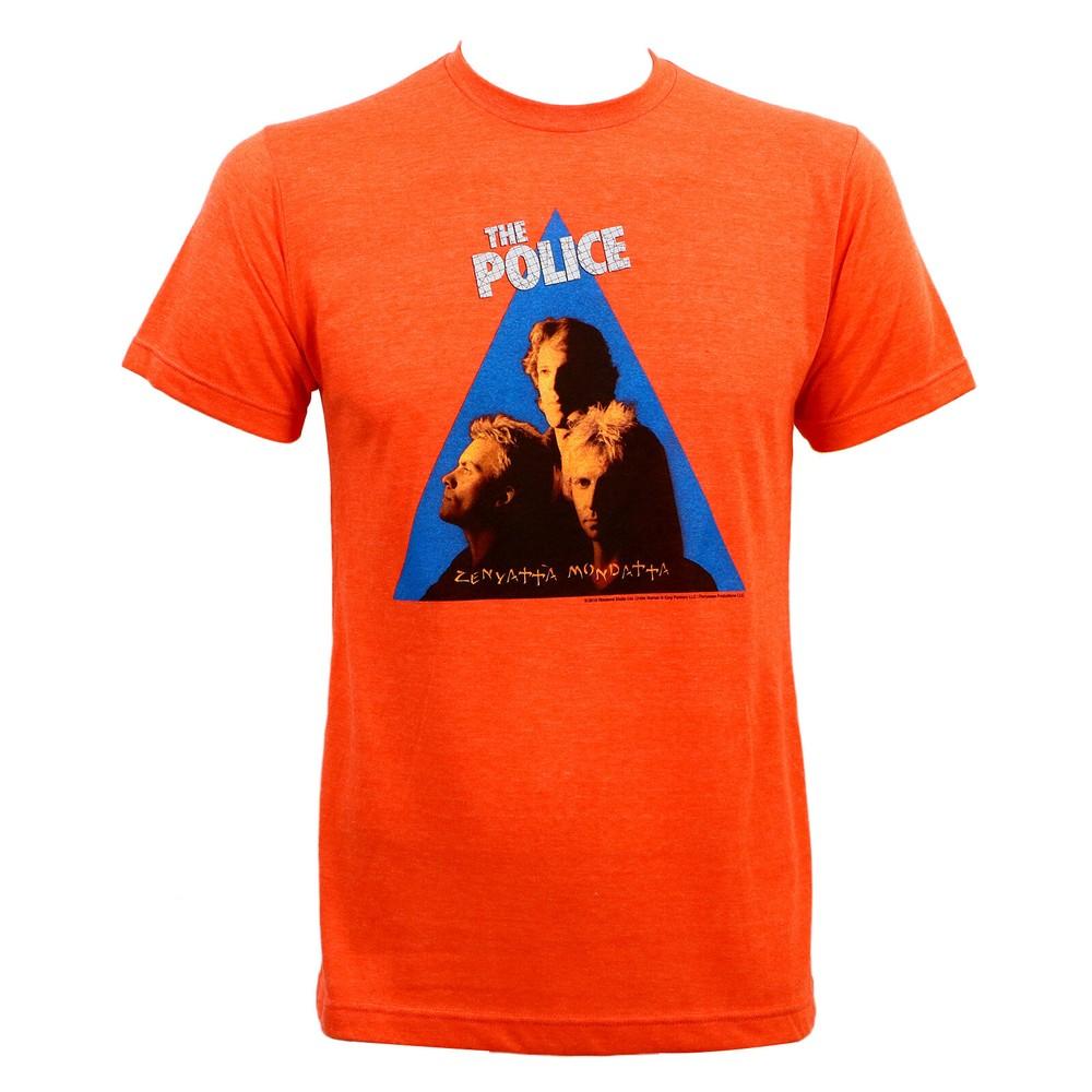 THE POLICE Zenyatta Mondatta Slim-Fit T-Shirt Orange S NEW Unisex T-Shirt XL