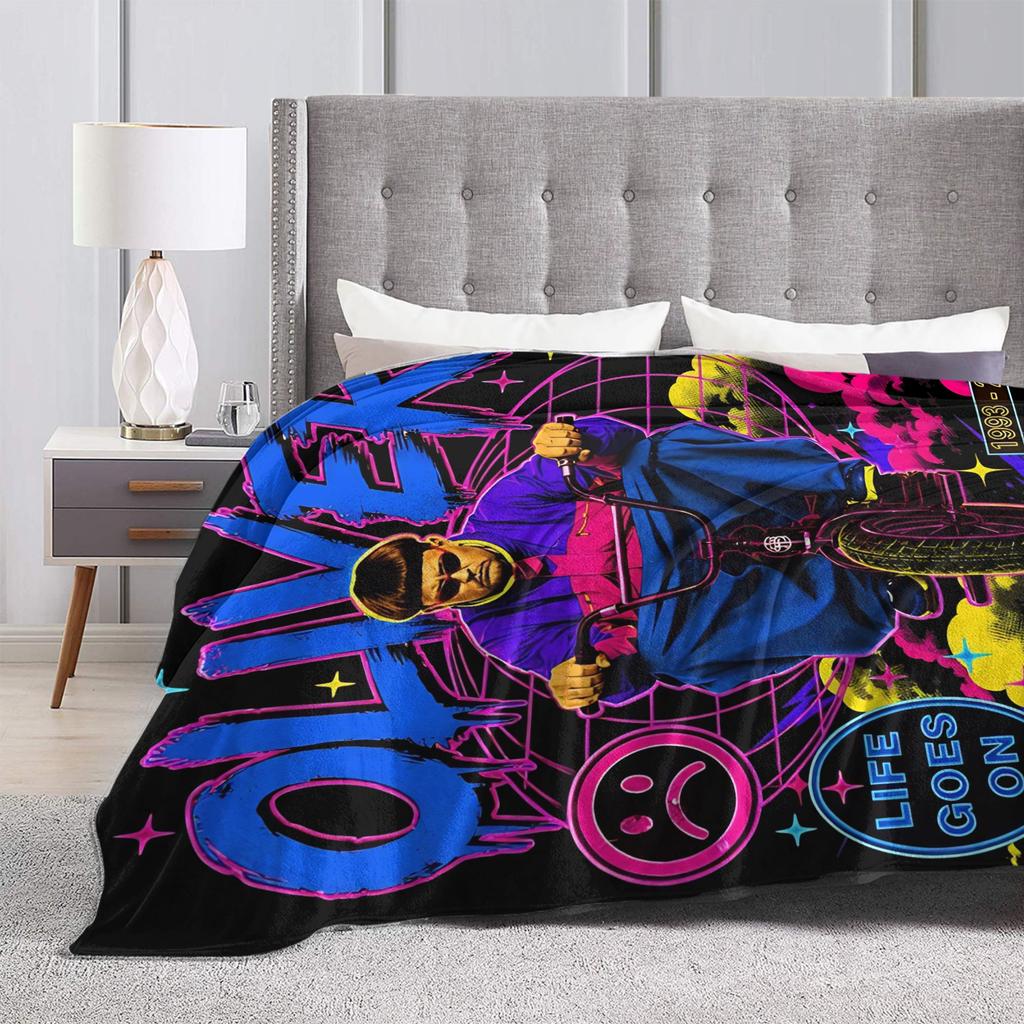 In loving memory OT Oliver Tree Blanket Wool Awesome Warm Throw Blankets for Bedding Lounge Decoration