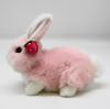 Aurora World Plush New Rabbit Parent and Child S Crawling Pink