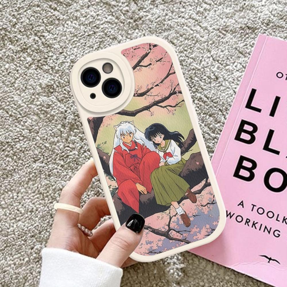 Чехол для телефона Inuyasha Аниме Жесткая Кожа Для IPhone 16 15 14 13 12 Mini 11 14 Pro Max Xs X Xr 7 8 Plus Fundas 12 pro max