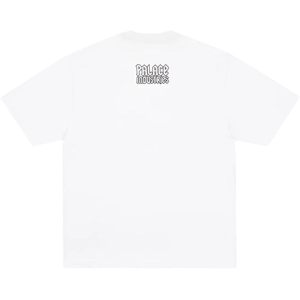 Palace X World Industries Kollaboration SS26 Bequeme Streetwear Kleiner Teufel Kurzarm T-Shirt Unisex T-Shirts PAL-SS26-274