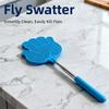 5Pcs Retractable Palm Shaped Fly Swatter Flexible Extendable Bug Swatter  Garden Use