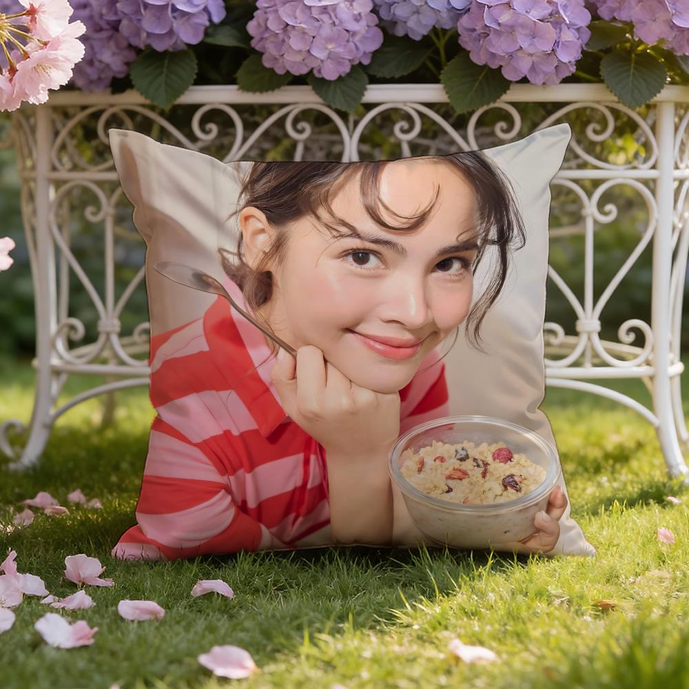 Thai Actor U-Urassaya S-Sperbund Cushion Cover Home & Car Dual-Scene Pillow Cover: Reversible for Premium Comfort