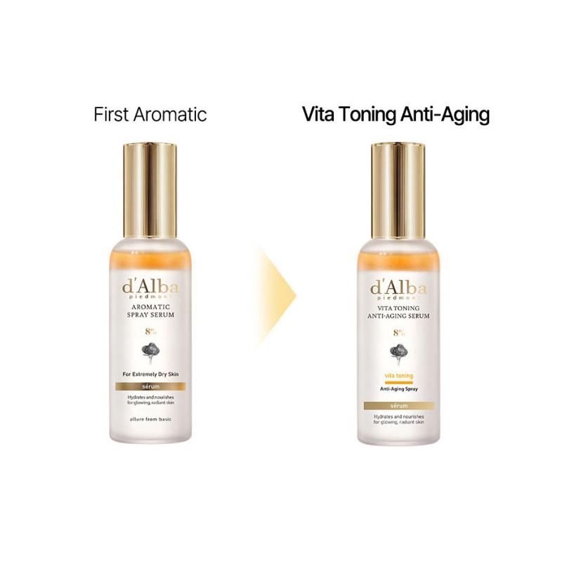 d'Alba Vita Toning Serum w Sprayu Przeciwstarzeniowy 8% 70ml