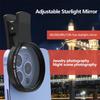 52mm Rotatable Adjustable Phone Star Filter Firelight Lens for Jewelry Accessories Night Photography Sparkling Effect Capture