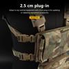 Surface Mount Backpack Buckle Quick Attach Airsoft Vest Buckles Modular Attachment Detachable for Hunting Belt Bag Outdoor Tools