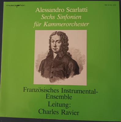 LP Record CHRISTIAN LARDE ALAIN MARION CLAU A. Scarlatti Sechs Sinfonien Fur K BM30SL4209 BrenreiterMus Germany Classical Used