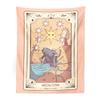 Cute Cat Tarot Card Tapestry Lady's Room Tapestry Kawaii Accessories Room Wall Cloth Tapestry