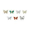 Luxury Zirconia Alloy Nail Art Hairpin & Phone Case Decor