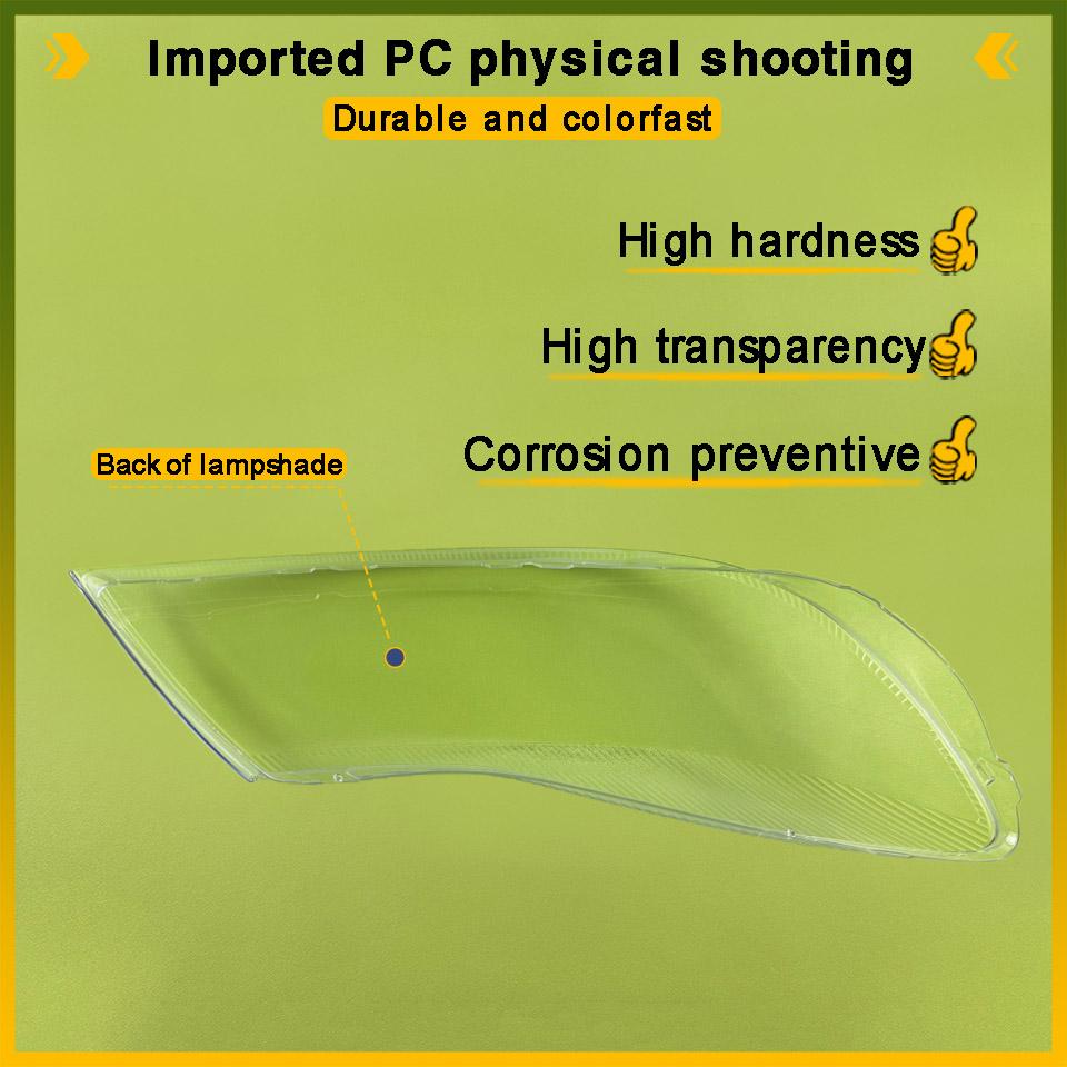 For Skoda Octavia 2010 2011 2012 2013 2014 Auto Car Front Headlight Glass Headlamp Transparent Lampshade Lamp Shell Lens Cover